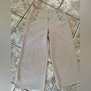 Wide Leg Crop Pants Size 8